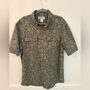 Duluth Men’s Casual Button Front Shirt- Relaxed Fit - Sz M